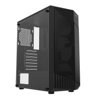 Gabinete Gamer Vinik Flux Preto Com Lateral De Vidro - GGFVTBK - 192847 - 1662