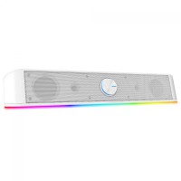 1431 - CAIXA DE SOM SOUNDBAR GAMER ADIEMUS BRANCO