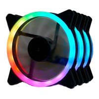 Kit Redragon Com 3 Fans RGB 120x25mm - GC-F011 - 1660